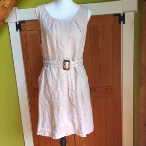NWT Tahari Summer Linen Dress